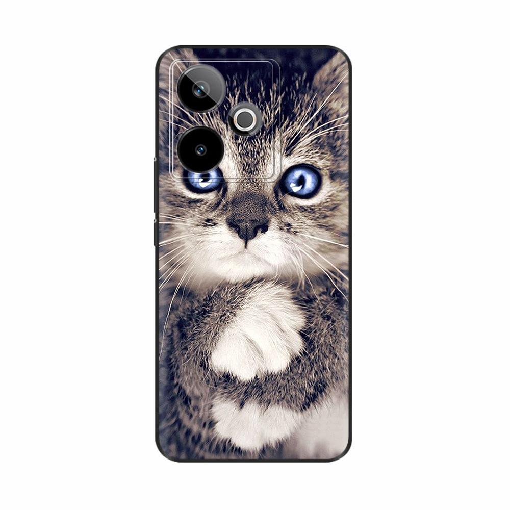Silicone Phone Case For Realme GT 7 Case Soft TPU Shockproof Back Cover For Realme GT7 Pro Cases For Realme GT 7T Case Fundas
