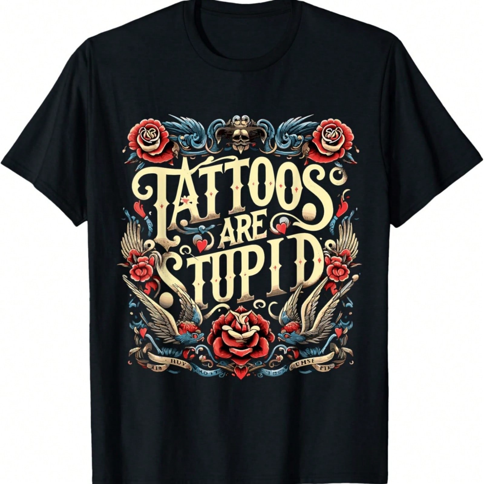 Tattoo Lovers Shirts Tattooist Ink Meme Pun Funny Tattoo T-Shirt S разноцветный