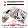 NINKI for Samsung Galaxy Z Fold 6 Case with S Pen & S Pen Holder & Adjustable Kickstand, Z Fold6 Case Magnetic Hinge Screen Protector Galaxy Fold 6