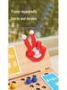 Kids' Math Learning Board: Finger Calculation & Counting Beads for Fun Arithmetic