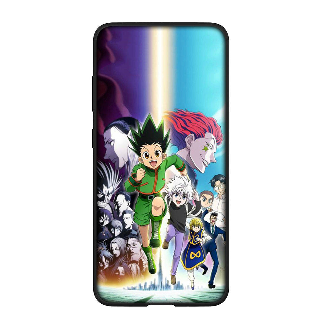 Etui na telefon dla Samsung Galaxy S25 S24 S23 iPhone 16 15 Xiaomi Redmi Note 14 13 12 16E X 11 Pro Max OPPO Moto Huawei Gon Freecss Killua Hunter X Hunter