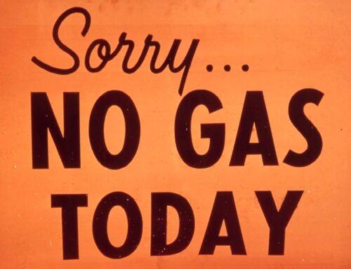 

TIN SIGN Sorry No Gas Today Vintage Signs Rustic Wall DecorAluminum 20x30cm（7.8x11.8inch）