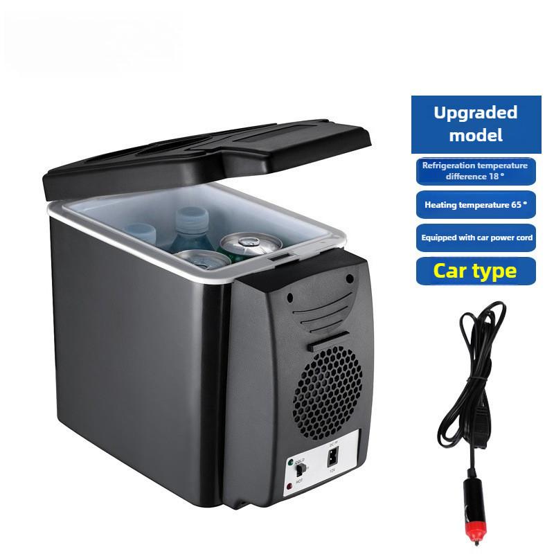 6L/8L Large Capacity Car Refrigerator Small Car & Home Dual Purpose Freezer Portable Mini Fridge