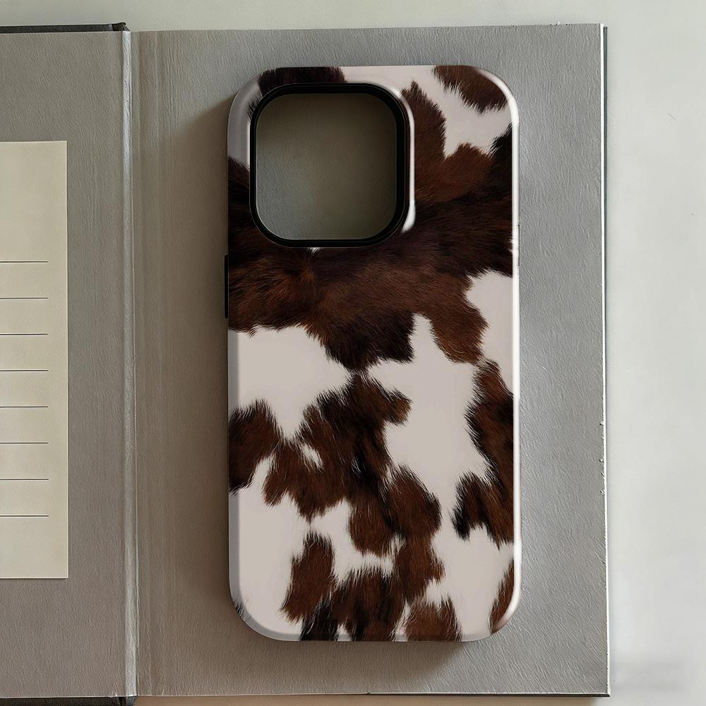 Luxury Clmj Fashion Leopard Print Phone Case for iPhone 17 16 15 14 13 12 11 X XS XR Air Pro Max Plus Double-layer Back Cover