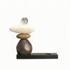 Ceramic Sculpture Modern Tabletop Ornament Minimalist for Home Office, Entryway