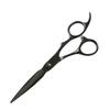 DEEDS GTZ Black Titanium Sword Scissors by Japanese Scissors Professional Hairdresser and Barber Scissors with Case [PF] (6.0 Inches) Manufacturer,