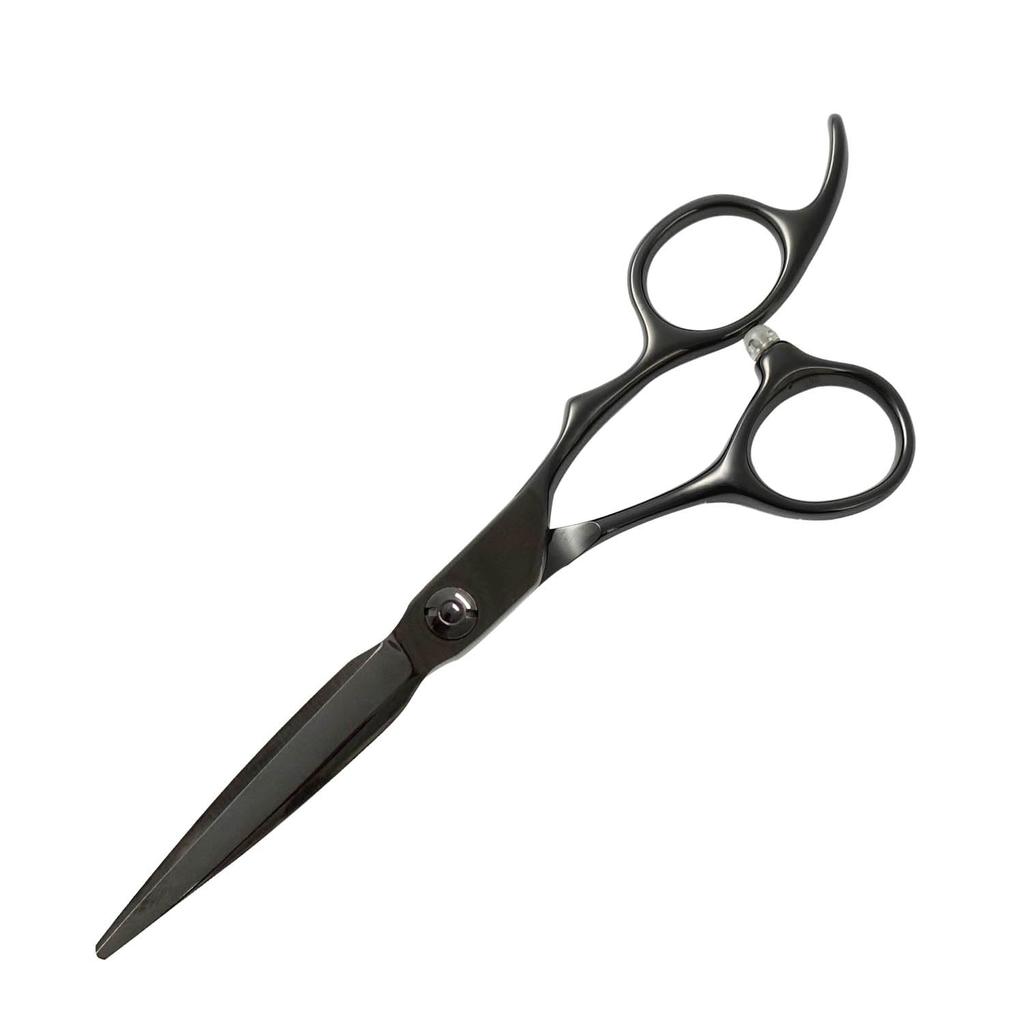 DEEDS GTZ Sword Black Titanium Scissors and 630RA Thinning Scissors Approximately Thinning with Dedicated Case Set Hairdressing Thinning Scissors [PF]