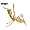 Ant Shaped Wine Holder Metal Rack, Freestanding Bottle Holder,Stable Retro Solid Stand Art Ornament Red Stand, for Home Kitchen Bar Decor Eye-catching