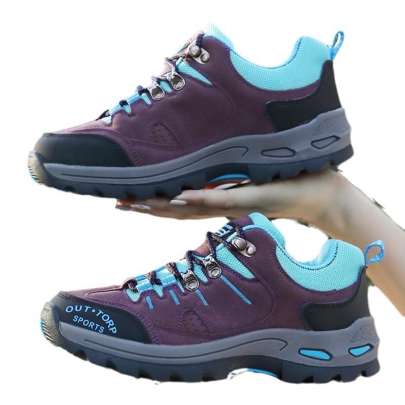 Jinjiang shoes new autumn and winter outdoor hiking shoes men's and women's shoes hiking shoes warm couple shoes large size shoes
