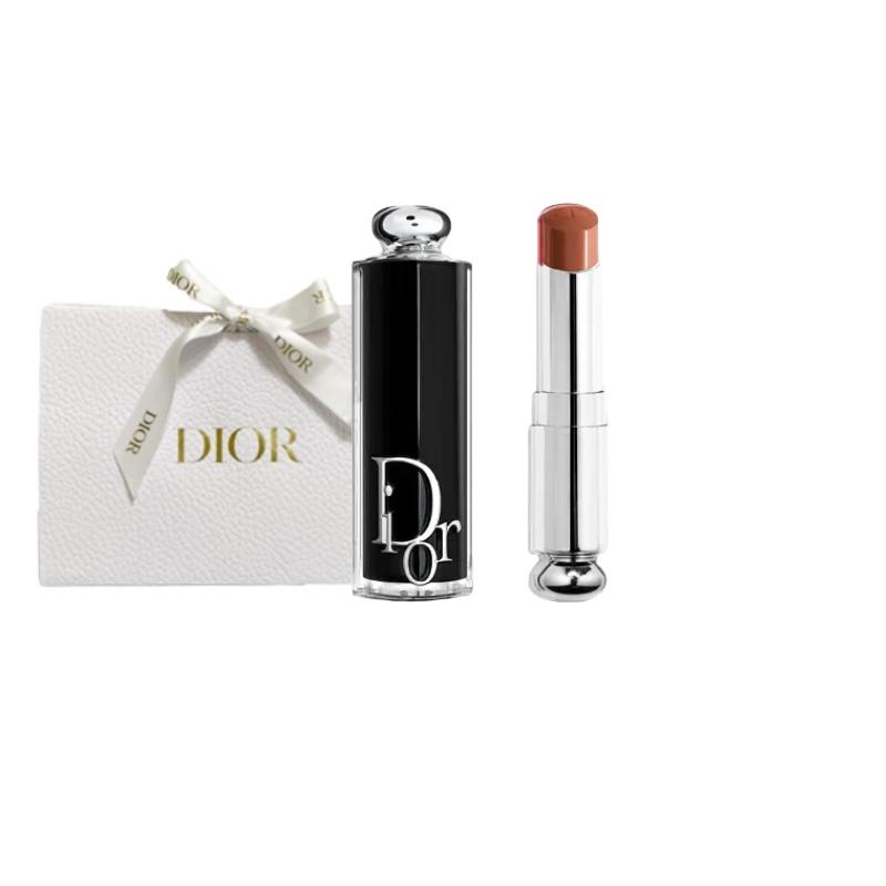 DIOR Charming Black Tube Lipstick Lipstick Gift Bag Creamy Moisturizing Silky Boost Color Luxurious 716 CANNAGE Cinnamon milk coffee чёрный