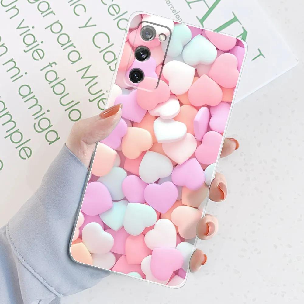 For Samsung S20 FE Case Galaxy S20 FE Wishing Bottle Transparent Cases For Samsung GalaxyS20 FE S20fe 6.5''Cover Silicone Bumper