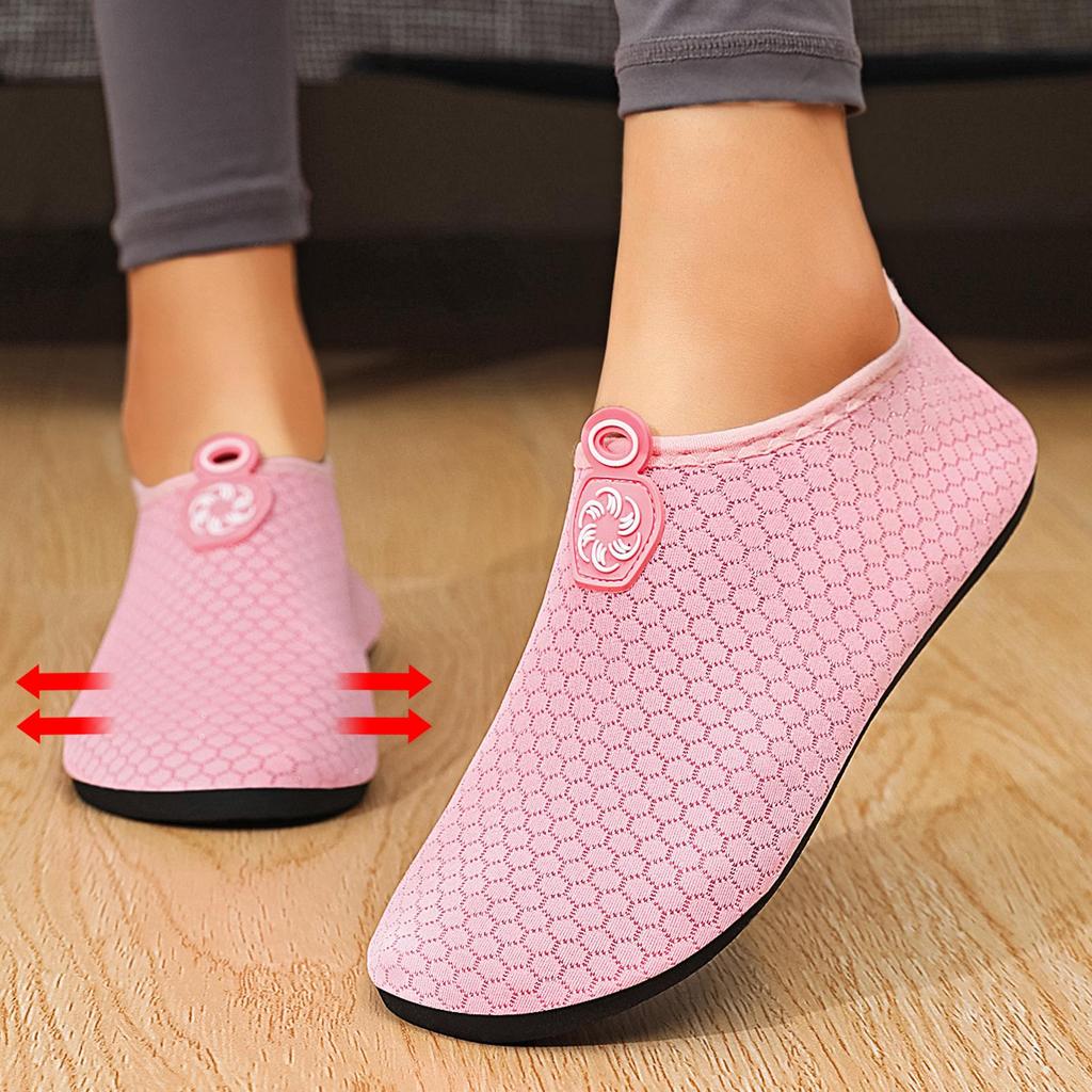 Versatile Quick-Dry Water & Beach Shoes - Thin, Soft Sole for Yoga, Fitness, Indoor & Outdoor Use