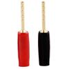 20PCS 2mm Gold Plated Screw Type Small Banana Plug Pin Audio Speaker Cable Connector Copper Straight Male Connector