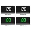 Elektronisches Head-Up-Display LED-Anzeige GPS-Geschwindigkeitsmesser Große Schrift Auto-GPS MPH-Detektor Auto Digital HUD für LKW Elektromotor