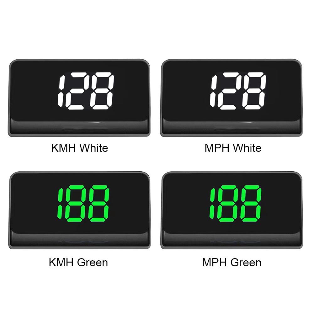 Elektronisches Head-Up-Display LED-Anzeige GPS-Geschwindigkeitsmesser Große Schrift Auto-GPS MPH-Detektor Auto Digital HUD für LKW Elektromotor