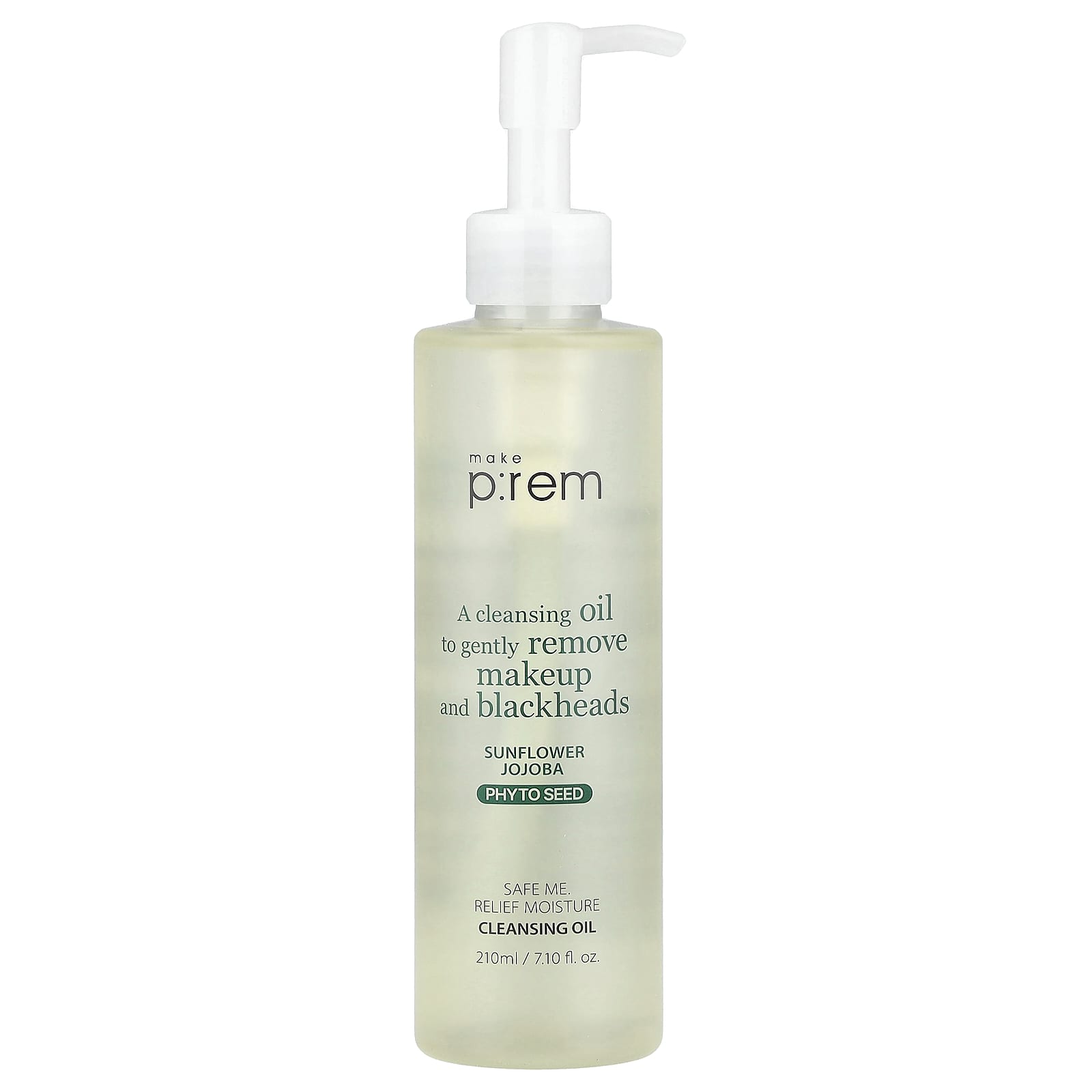 

make p:rem, Safe Me. Relief Moisture Cleansing Oil, 210ml (7.10fl oz)