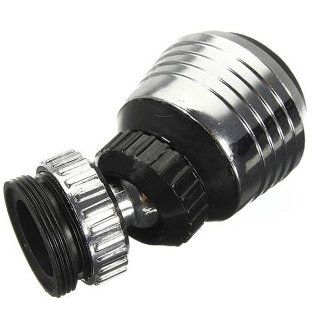 360 Degree Water Bubbler Swivel Head, Saving Tap Faucet Aerator Adapter Device