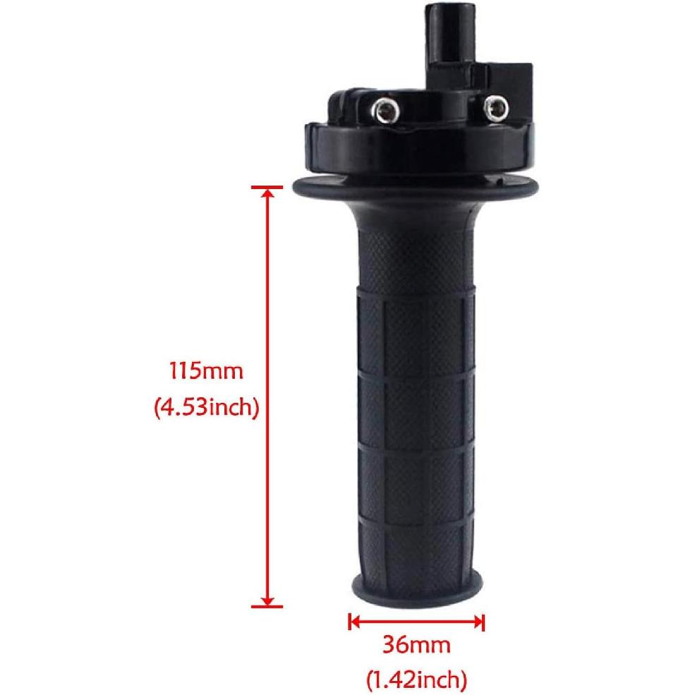 Handle Grip Twist Throttle Cable 7/8" 22mm for ATV/ATC Dirt Bike Mini Bike 50cc 125cc 150cc 250cc 125cc 140cc 4-Stroke Pocket Bike
