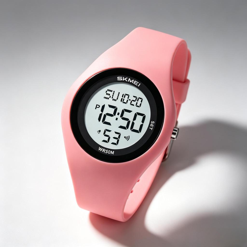 Unisex Sports Watch SKMEI Silicone Strap School EL Backlight 2618
