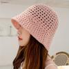 1PC Summer Hollow Sun Hat UV Protection Bucket Hat Foldable Fisherman Hat Outdoor Sunshade Cap