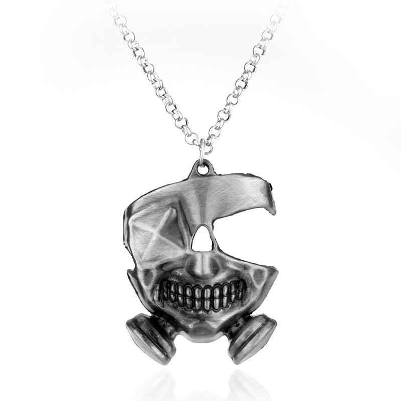 Anime Tokyo Ghoul Necklace Kaneki Ken Cosplay Unisex Alloy Pendant Choker Jewelry Accessories Props