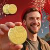 2026 Horse Year Commemorative Coin Ornament Alloy Traditional Success Collectibles Gold Horse Coin Commemorative Coin