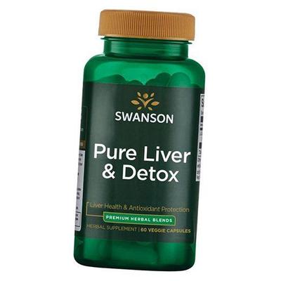 Sveika kepenų veikla ir detoksikacija, Pure Liver & Detox, 60 kaps. (71280017)