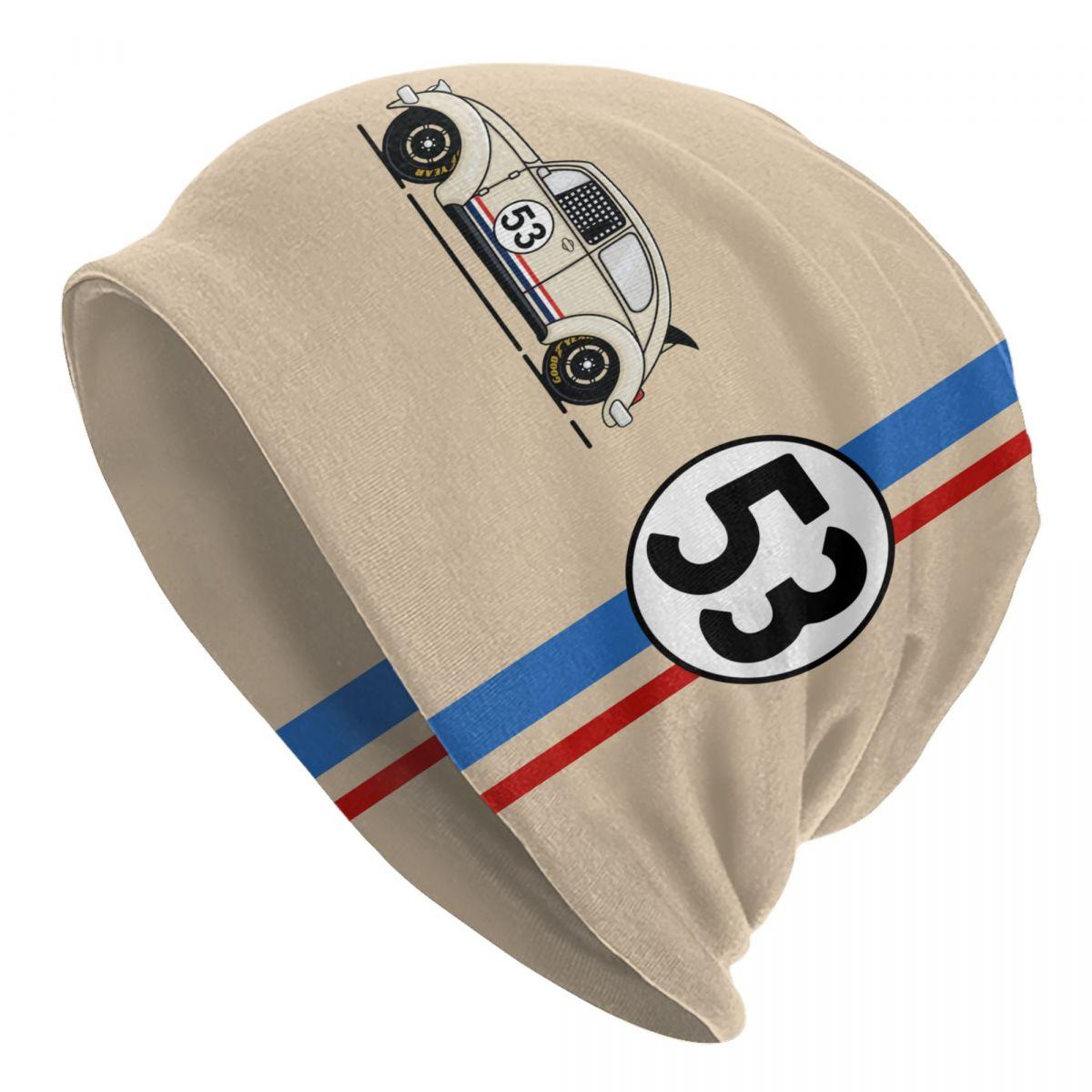 Классический гоночный автомобиль Herbie 53 Skullies шапки кепки крутые зимние теплые — фото 17