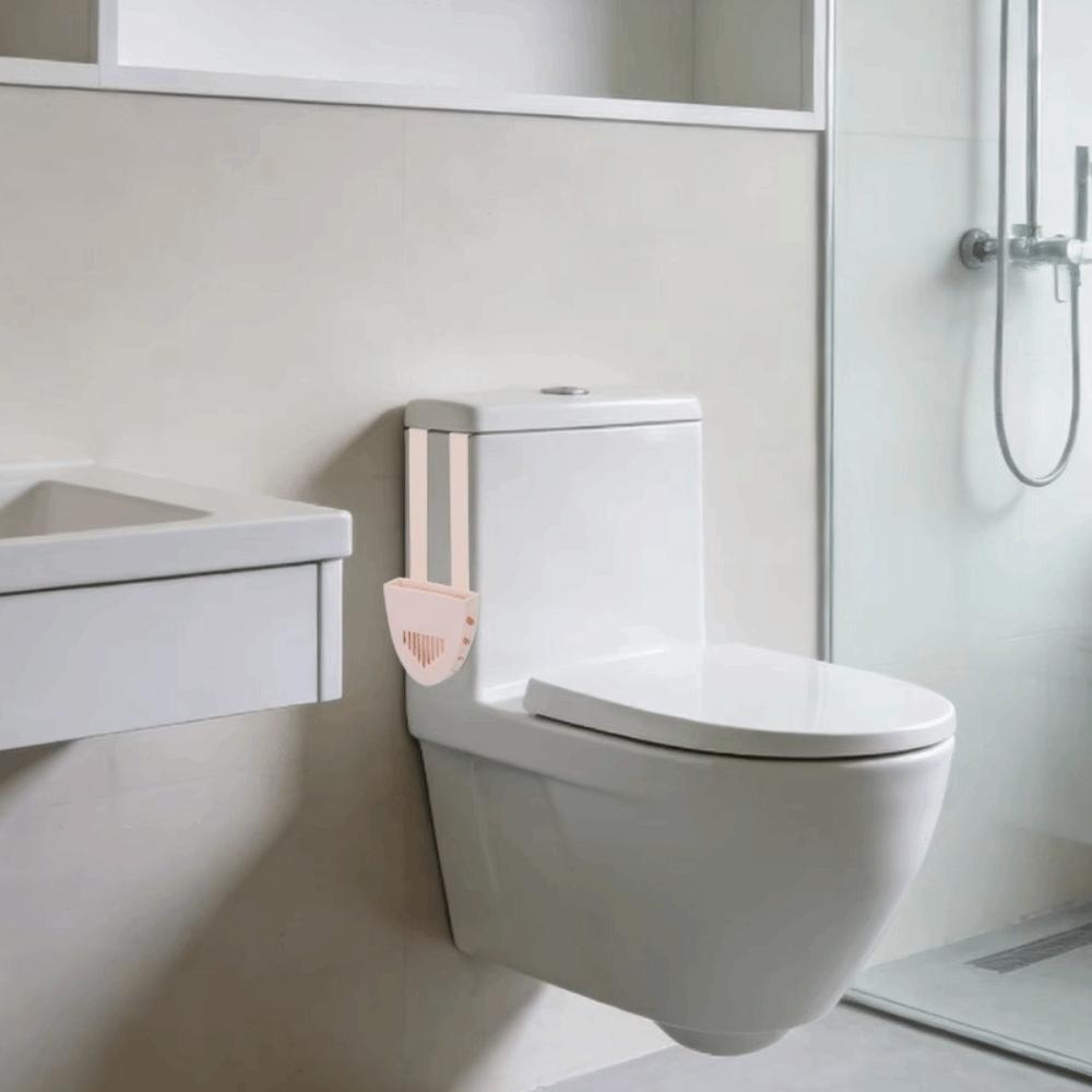 Plastic Toilet Tank Cleaning Tablet Holder Hanging Bleach Tablet Bracket Residential
