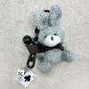 SATTCHI ALICE RABBIT BAG CHARM