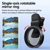52mm Clip-On Cpl Phone Camera Lens Filter, Ultra-Thin Circular Polarizing Filter, Enhances Color Saturation, Reduces Glare