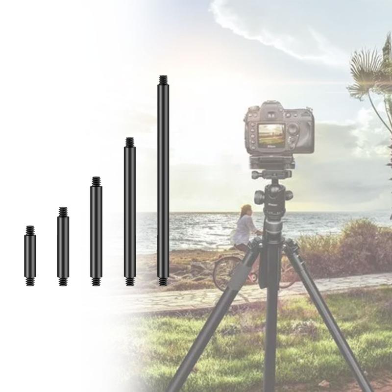Male 1/4 Thread To Male 1/4inch Mount Connecting Screw for DSLR Camera Photo 24mm-144mm 8mm Rod