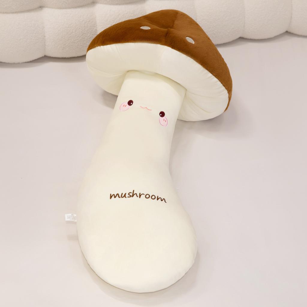 Giant Mushroom Plush Pillow Cute Agaric Plush Cushion Lovely Stuffed Toys For Children Soft Doll Sofa Home Decoration Gifts