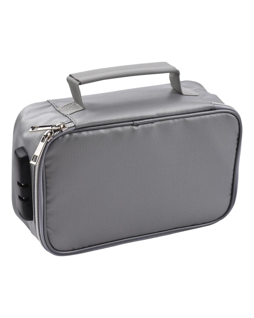 Feuerfeste Aktentasche, Dokumententasche, Sicherheits-Organizer, Reißverschluss, feuer- und wasserabweisende Geldtasche