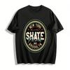 New York Brooklyn 1983 Skatepark Retro Grafik Lässiges T-Shirt Reines Baumwoll-T-Shirt