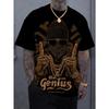 Summer Cool Boy 3D Print Large-Sized Men's T-Shirt - Loose and Comfortable Fit Suitable for Daily Wearing