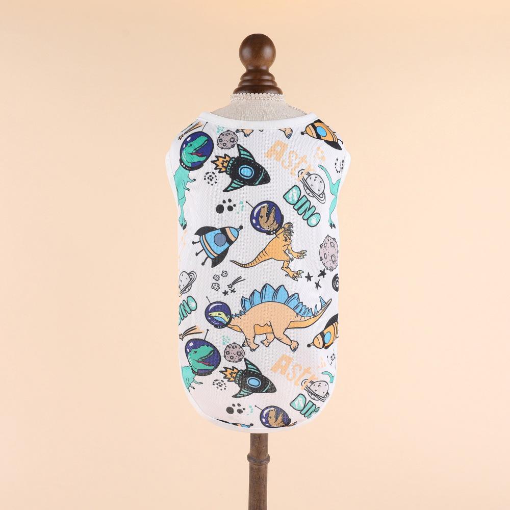 Thin Spring/Summer Pet Vest for Small Dogs & Cats - Fits French Bulldogs, Teddy Cats, and Bichons.