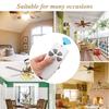 Ceiling Fan Remote Replacement for 2AAZPFAN53T/FAN-/L3HFANIIT/1IT/KUJCE9103/EO8BT/CHQ7030T/UC7030T Accessories
