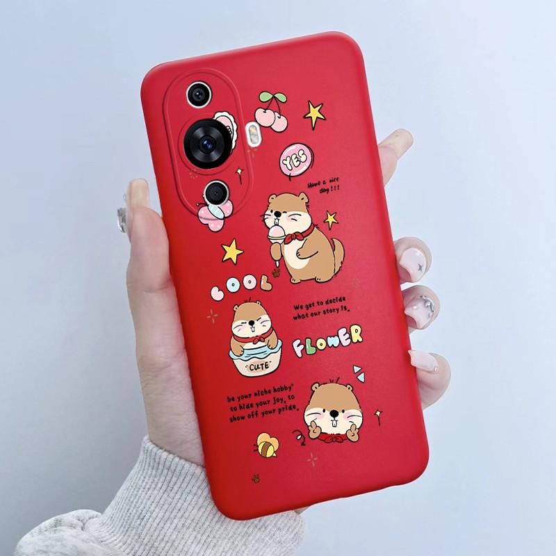 For Huawei Nova 12s Case Soft Silicone TPU Cute Panda Astronaut Cover for Huawei Nova 11 Pro Ultra Nova12S FOA-LX9 Coque Fundas