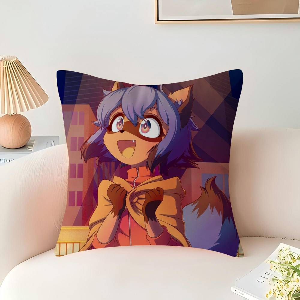 Michiru Kagemori Pillowcase Toon Gift Cushion Cover Bedroom Home Sofa Chair Seat Decor Pillow Case
