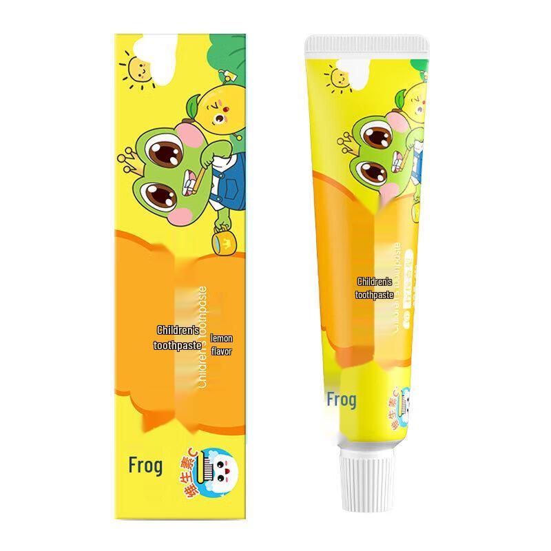 Frog Prince Lemon Toothpaste & Toothbrush Set