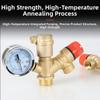 1/2'' 3/4'' 1'' Boiler Safety Group DN25 Reliable Brass Valve With Pressure Gauge Quick For Heating Systems