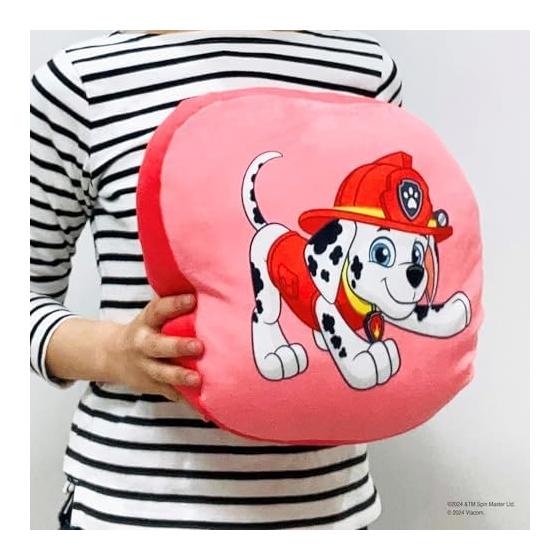 MORIPiLO Body Pillow Paw Patrol (Mochimochi Die-cut Cushion) Skin-friendly Fluffy Goods Stuffed Toy Nap Pillow Red 30x33x10cm Character Pillow