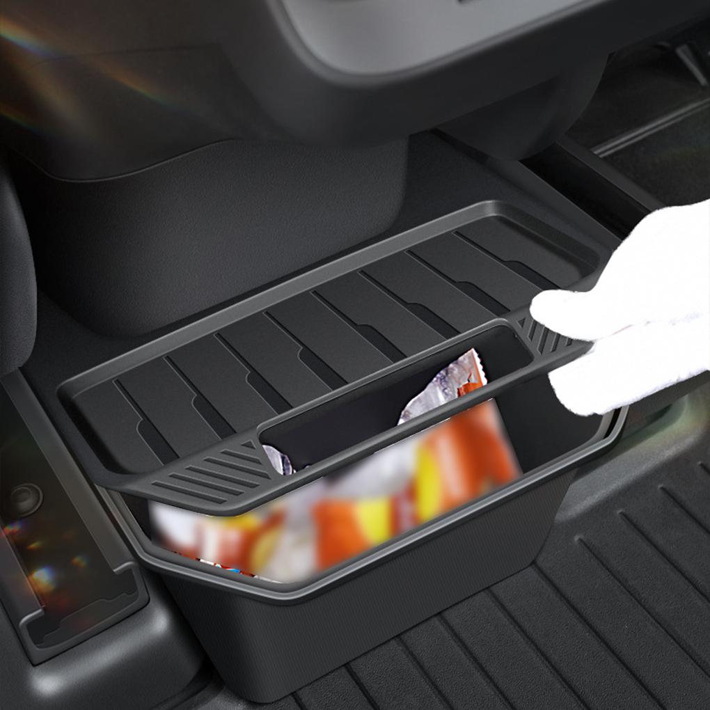 ABS ForTesla Model Y Rear Storage Box Organizer Magnetic Closure For ForTesla Rear Seat Car