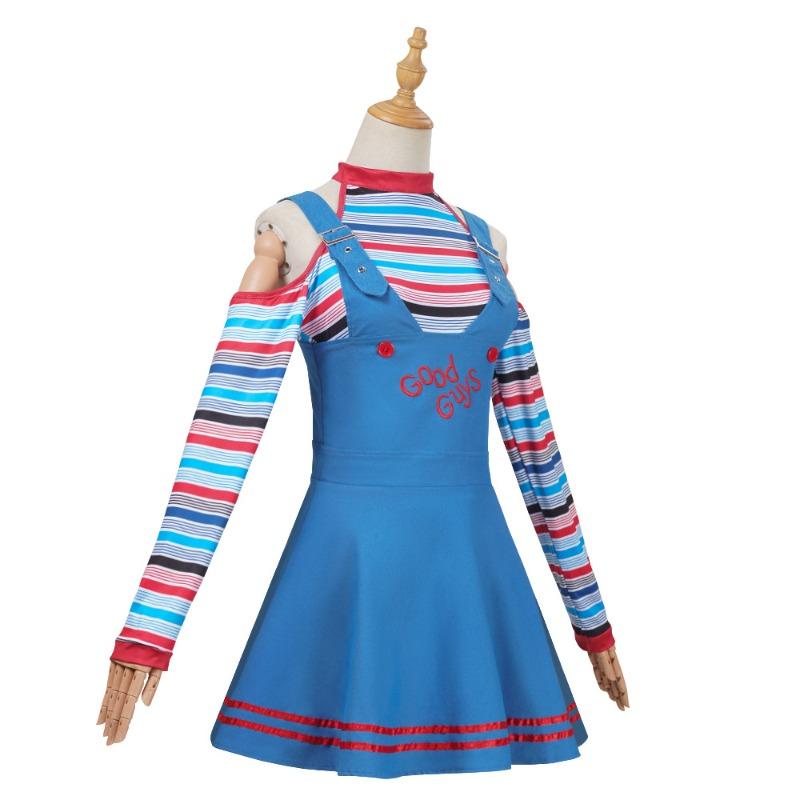 Circus Clown Costume Halloween Costume Revival Horror Ghost Baby Maid Suspender Dress