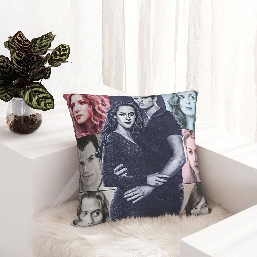 Twilight Eras Tour Pillowcase Soft Polyester Cushion Cover Decor Edward Cullen Pillow Case Cover Home Dropshipping 18''