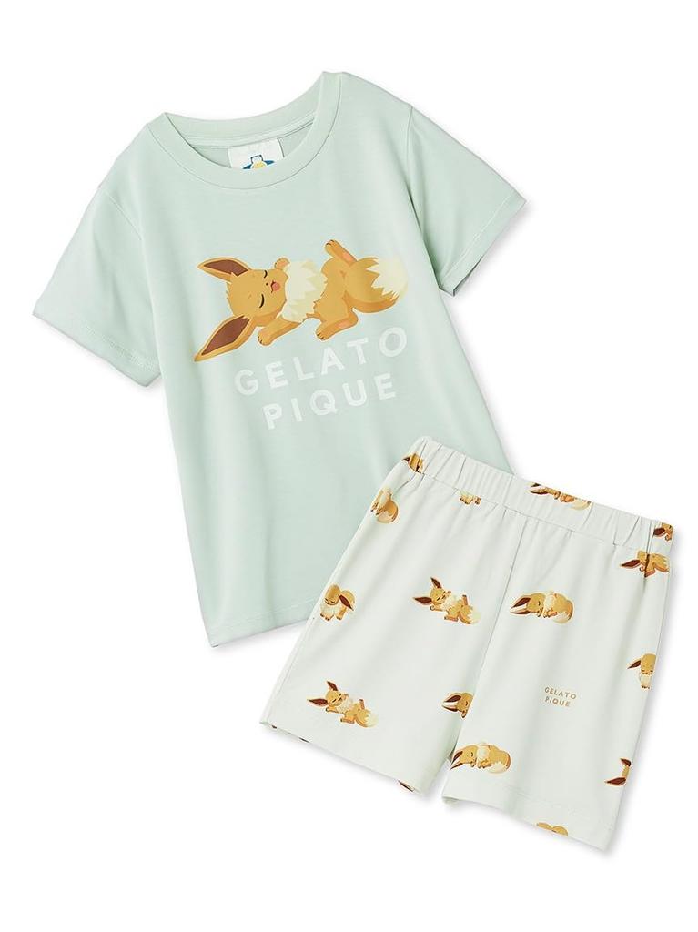 Gelato Pique Print Shorts Set Kids' Cool-to-the-Touch T-Shirt & (PKCT244430 MNT)