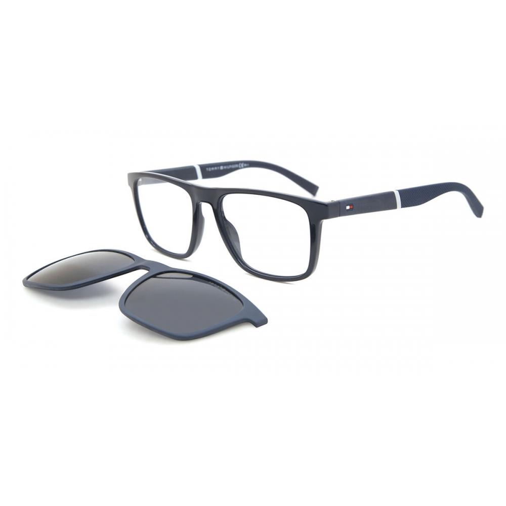 

Tommy Hilfiger Th 1903 Cs wiTh Clip On Pjp C3 Men Eyeglasses Blue/54
