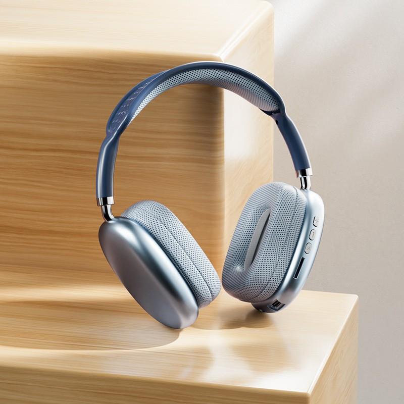 Applicable To Apple P9ProMax Headset Headset Subwoofer Wireless Bluetooth Headset