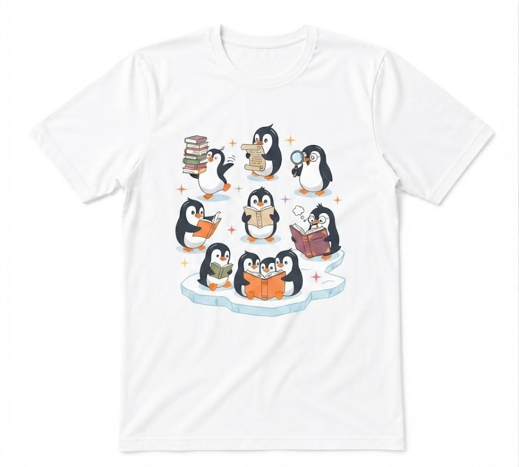 Penguin But Why Motivational Cute Animal Nature Unisex White T-shirt